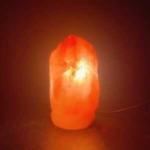 【已售】玫瑰鹽燈 No.3_原