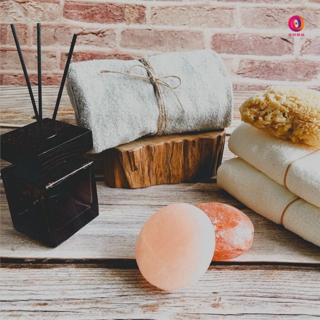 鹽晶按摩石・圓形｜喜馬拉雅天然鹽晶 SPA 用品 - 蓋婭鹽晶