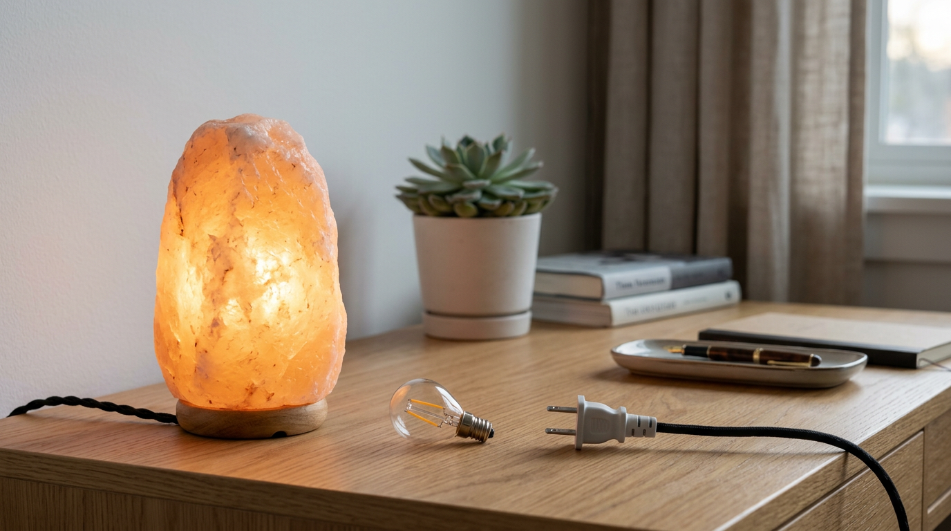 鹽燈:鹽燈耗電嗎?用 15W–25W 例子算給你看(附安全用電提醒)(配圖 4)